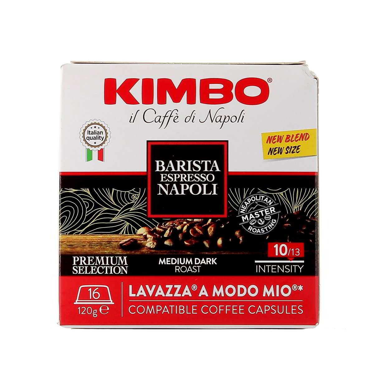 Kimbo Espresso Napoli Barista Compatibile Lavazza A Modo Mio 16 pezzi