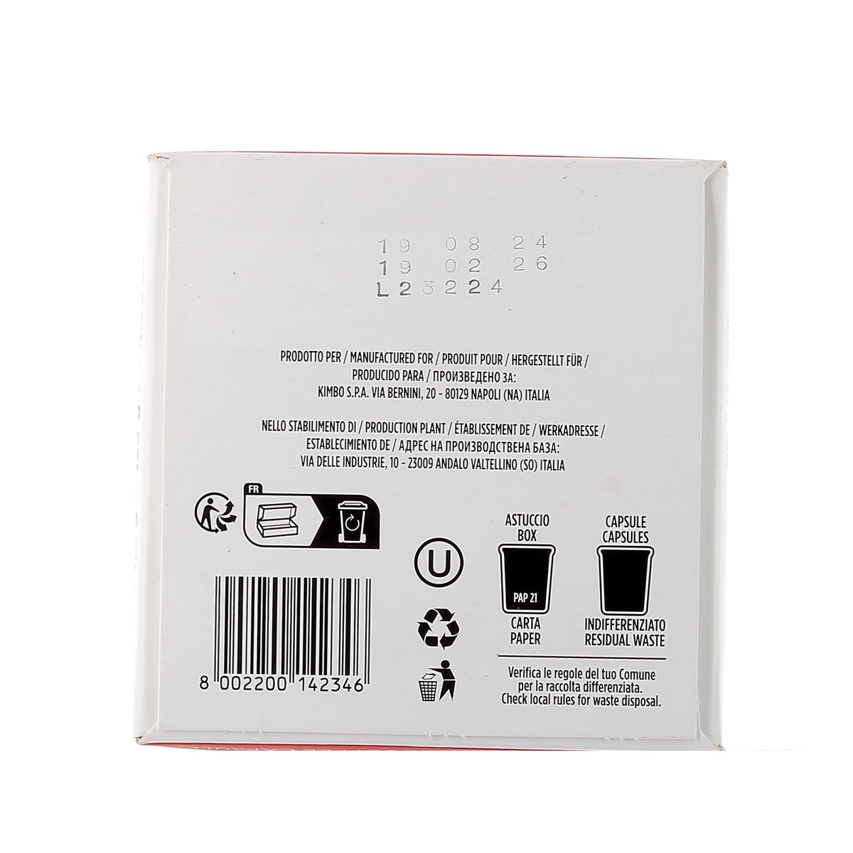 Kimbo Espresso Napoli Barista Compatibile Lavazza A Modo Mio 16 pezzi — immagine 3