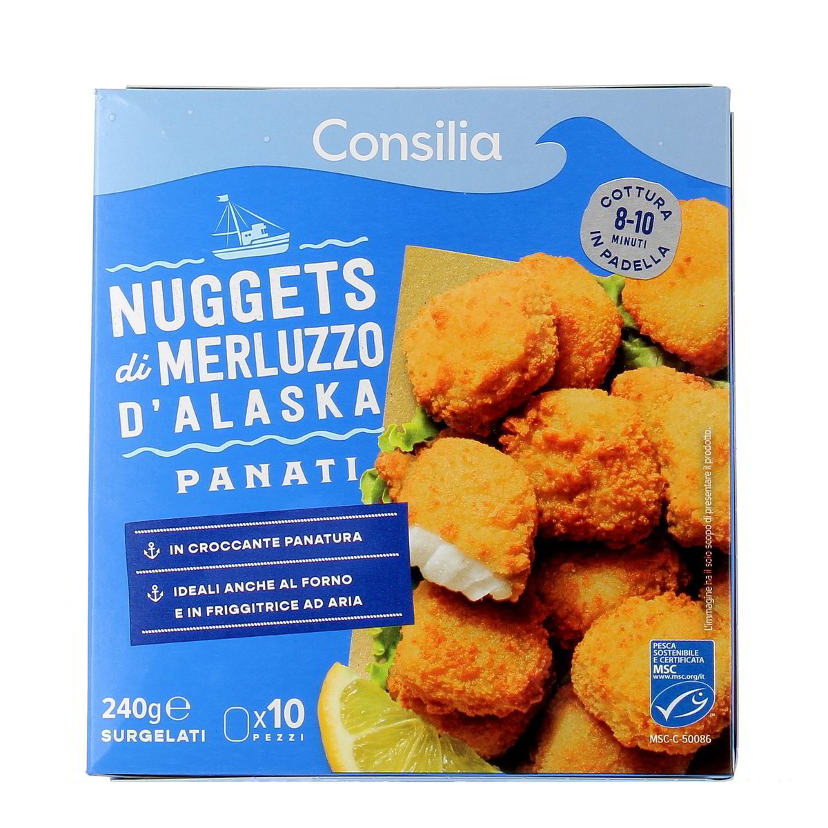 Consilia Nuggets Di Merluzzo D'alaska Panati 240 g