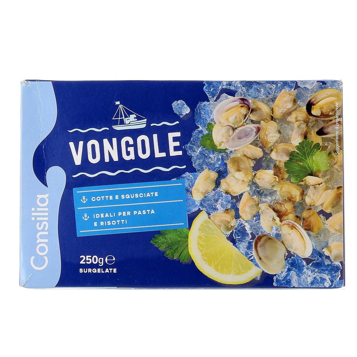 Consilia Vongole Cotte E Sgusciate 250 g