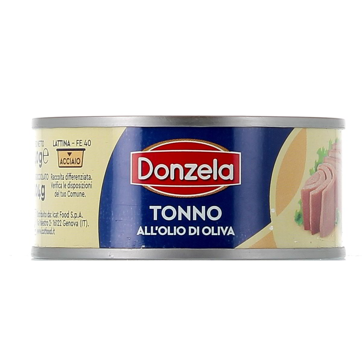 Donzela Tonno All'olio Di Oliva 140 g - sgocciolato 104 g