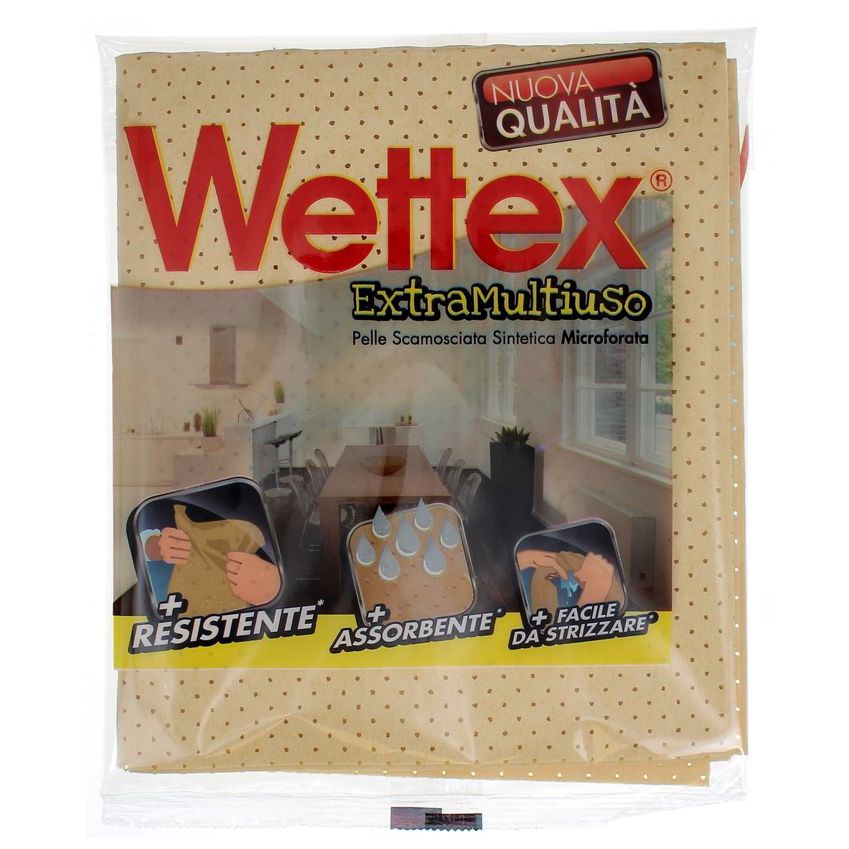 Wettex Pelle Scamosciata Sintetica Extra Multiuso 1 pezzo