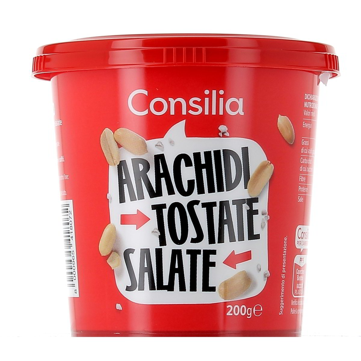 Consilia Arachidi Tostate Salate 200 g