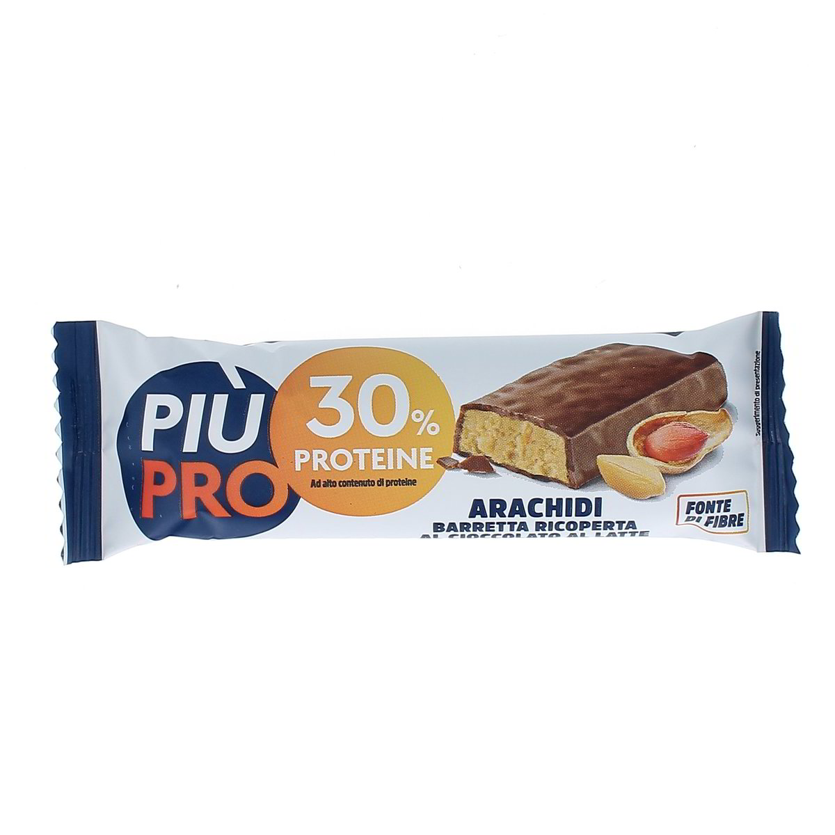 PIU PRO Barretta Arachidi Ricoperta Al Cioccolato Al Latte 40 g