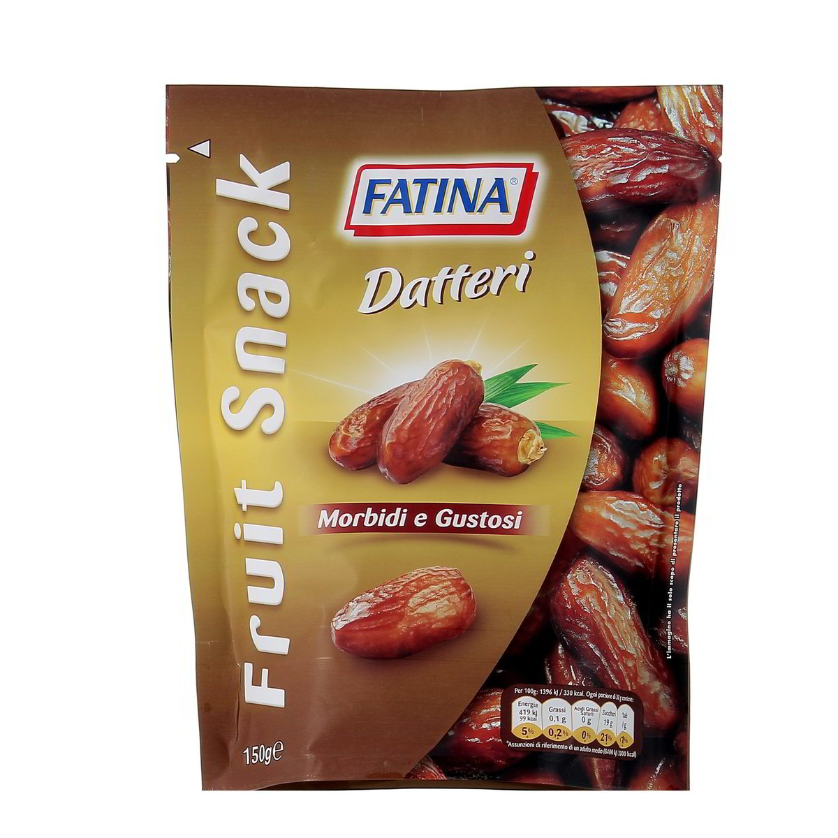 Fatina Fruit Snack Datteri Morbidi E Gustosi 150 g
