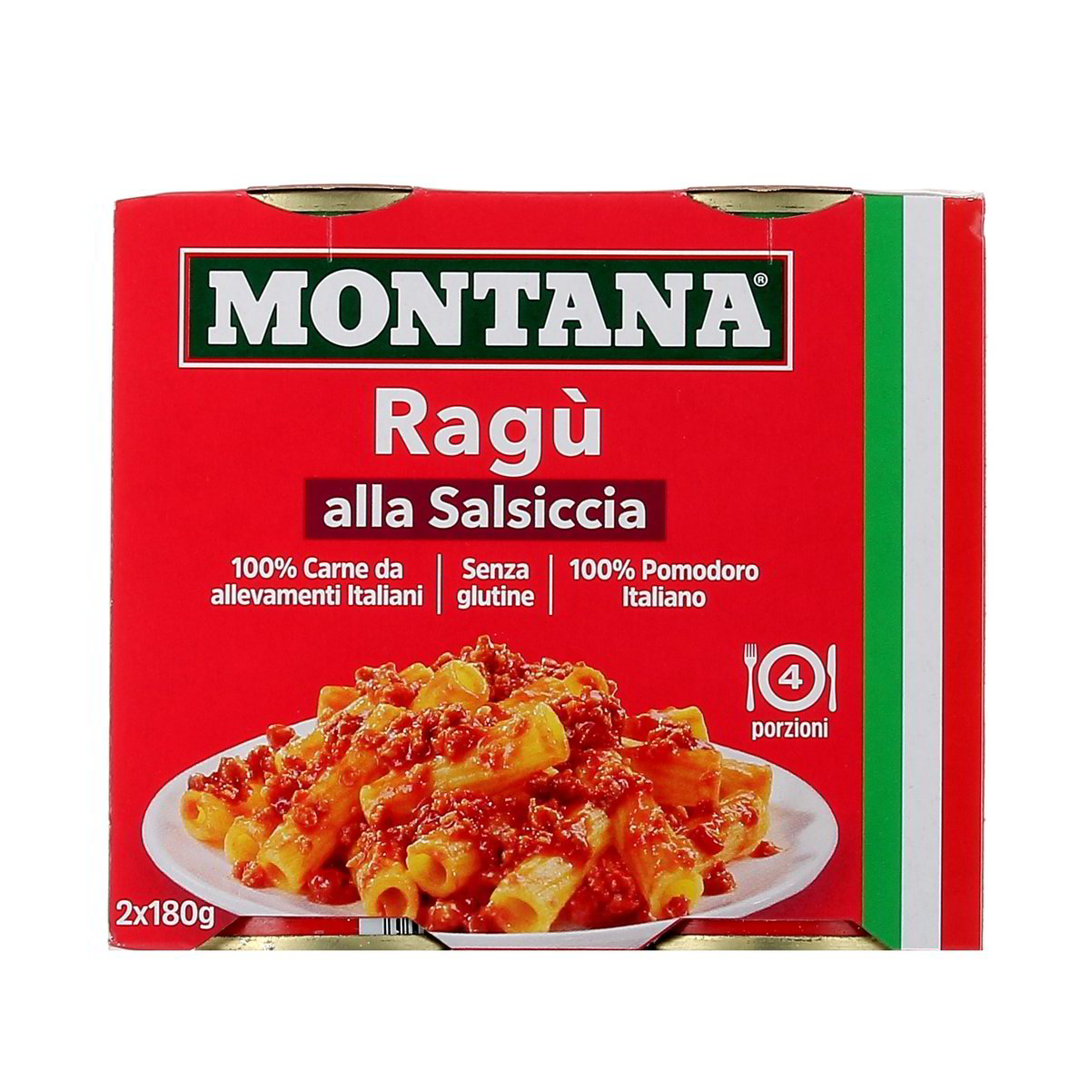 Montana Ragu Alla Salsiccia 2x180 g