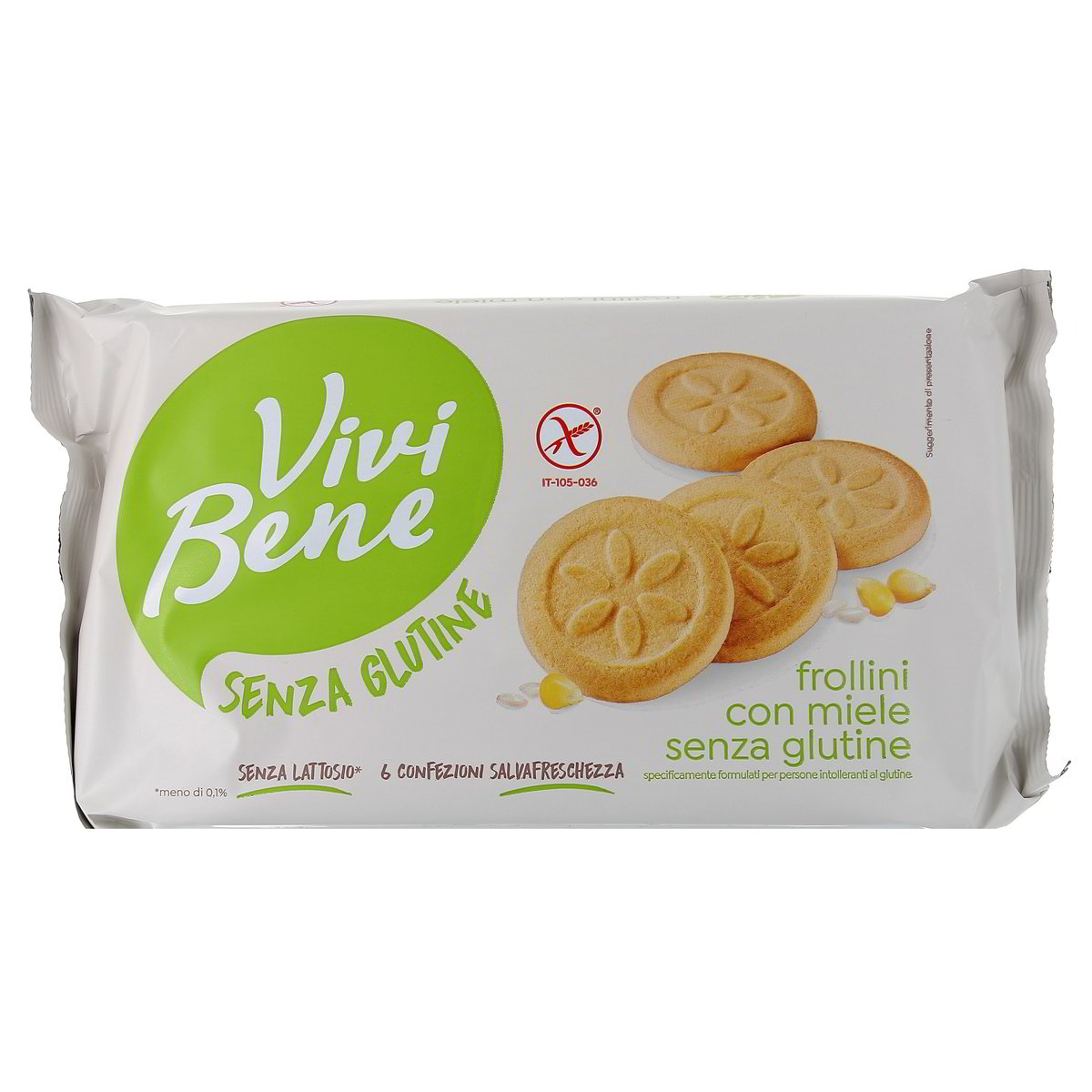 Vivi Bene Frollini Con Miele Senza Glutine 300 g