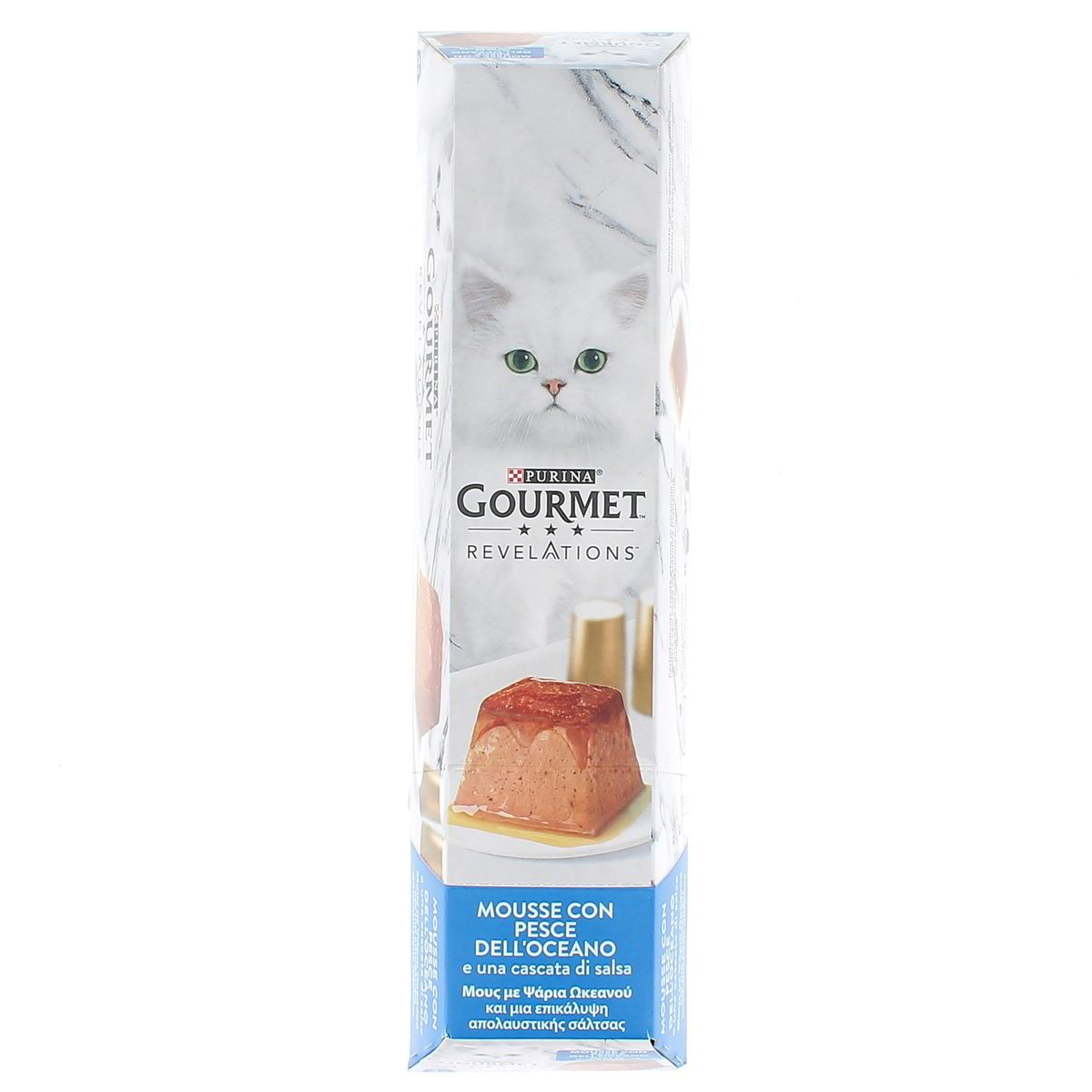 Purina Gourmet Revelations Mousse Con Pesce Dell'oceano 4x57 g