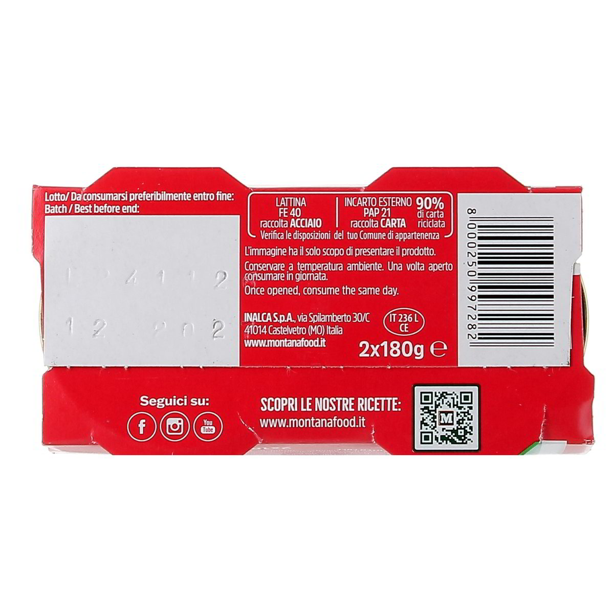 Montana Ragu Alla Salsiccia 2x180 g — immagine 3
