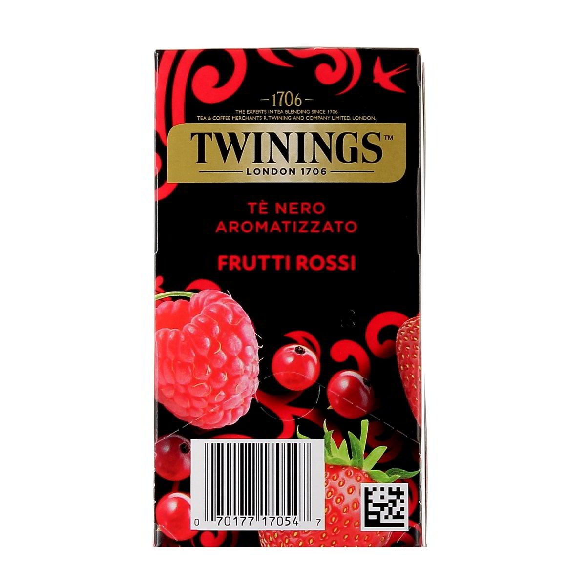 Twinings TÈ NERO AROMATIZZATO FRUTTI ROSSI 20 filti 40 g — immagine 3