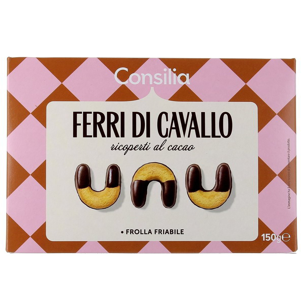 Consilia Ferri Di Cavallo Ricoperti Al Cacao 150 g