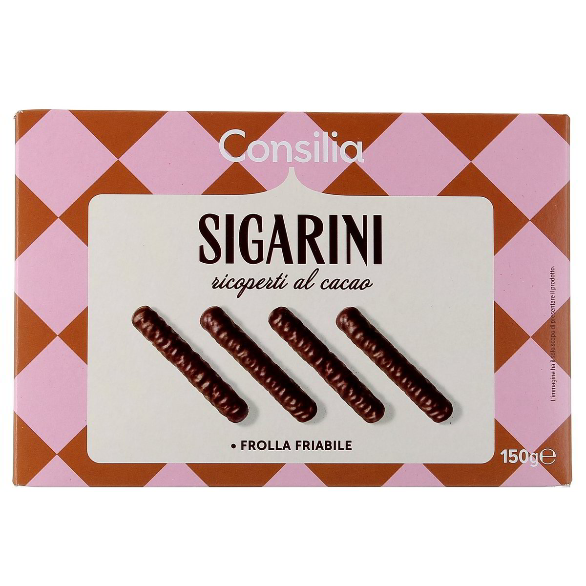 Consilia Sigarini Ricoperti Al Cacao 150 g