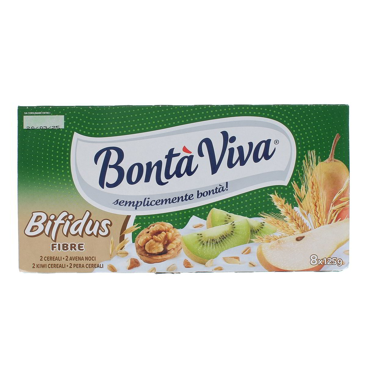 Bonta Viva Latte Fermentato Con Bifidus Gusti Assortiti 8x125