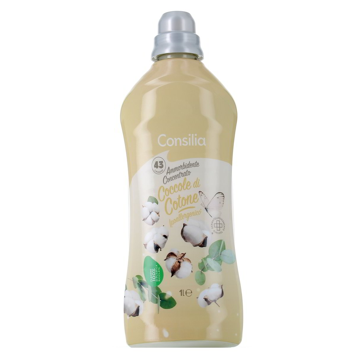 Consilia Ammorbidente Concentrato Coccole Di Cotone Ipoallergenico 43 Lavaggi 1 l