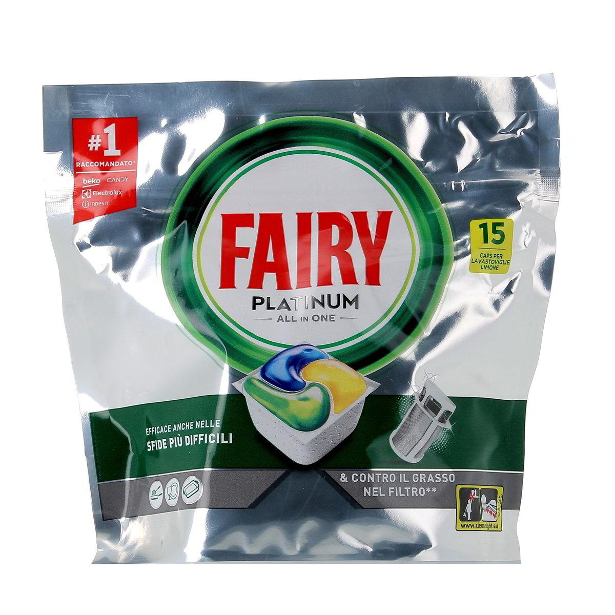 Fairy Caps Platinum All In One Limone 15 pezzi