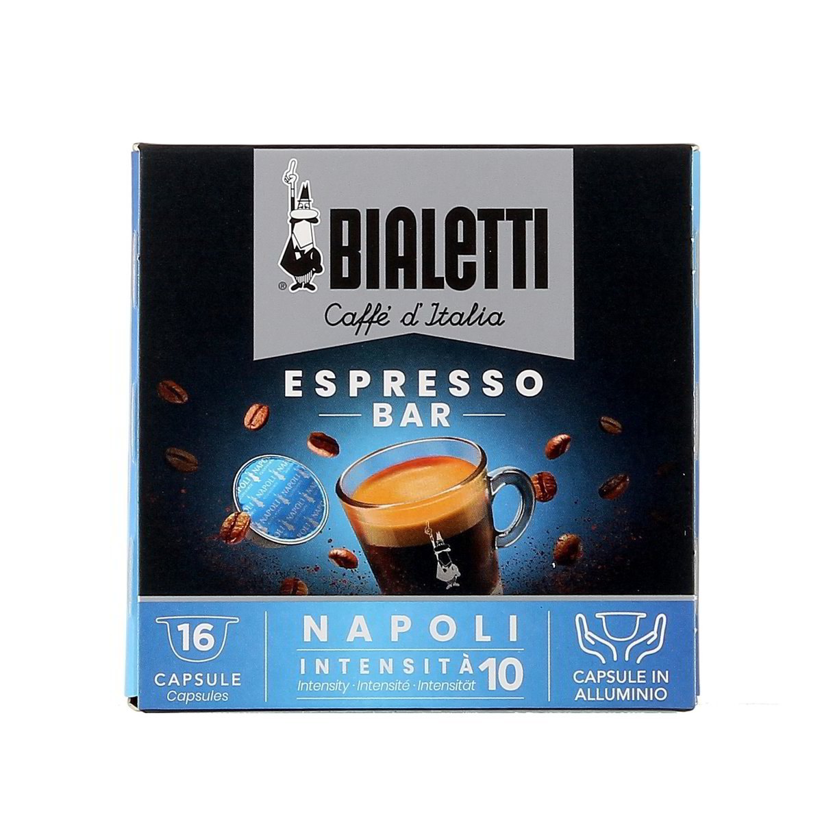 Bialetti Capsule Epresso Napoli Forte 16 pezzi
