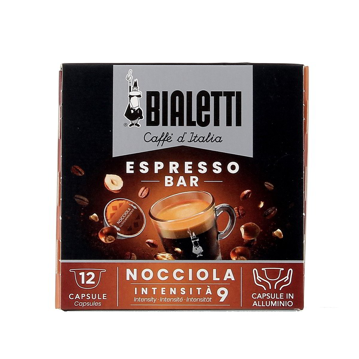 Bialetti Capsule Espresso Bar Nocciola 12 pezzi