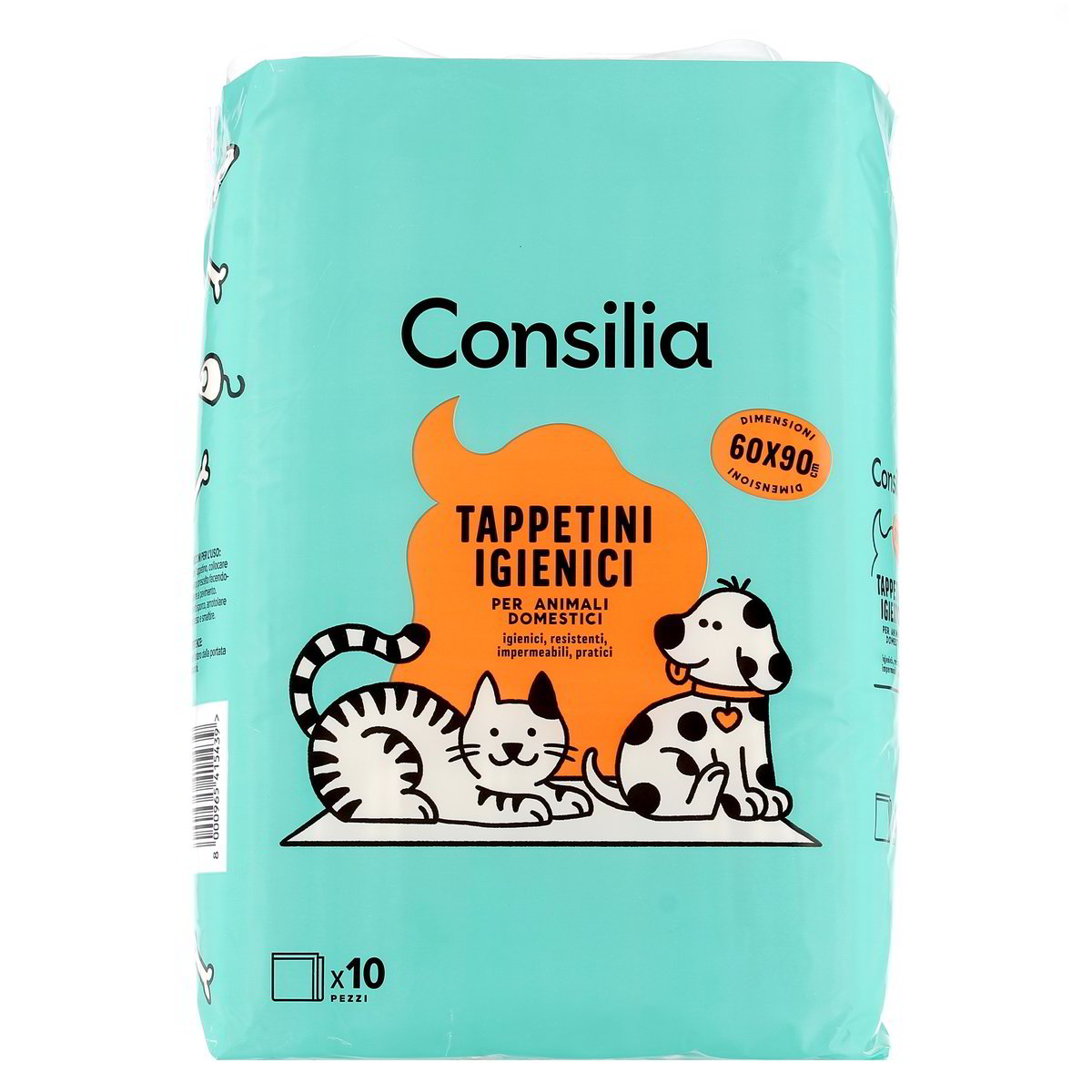 Consilia TAPPETINI IGIENICI 60x90 cm 10 pezzi