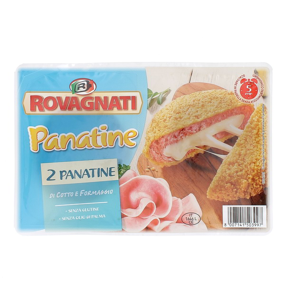 Rovagnati 2 Panatine Di Cotto E Formaggio