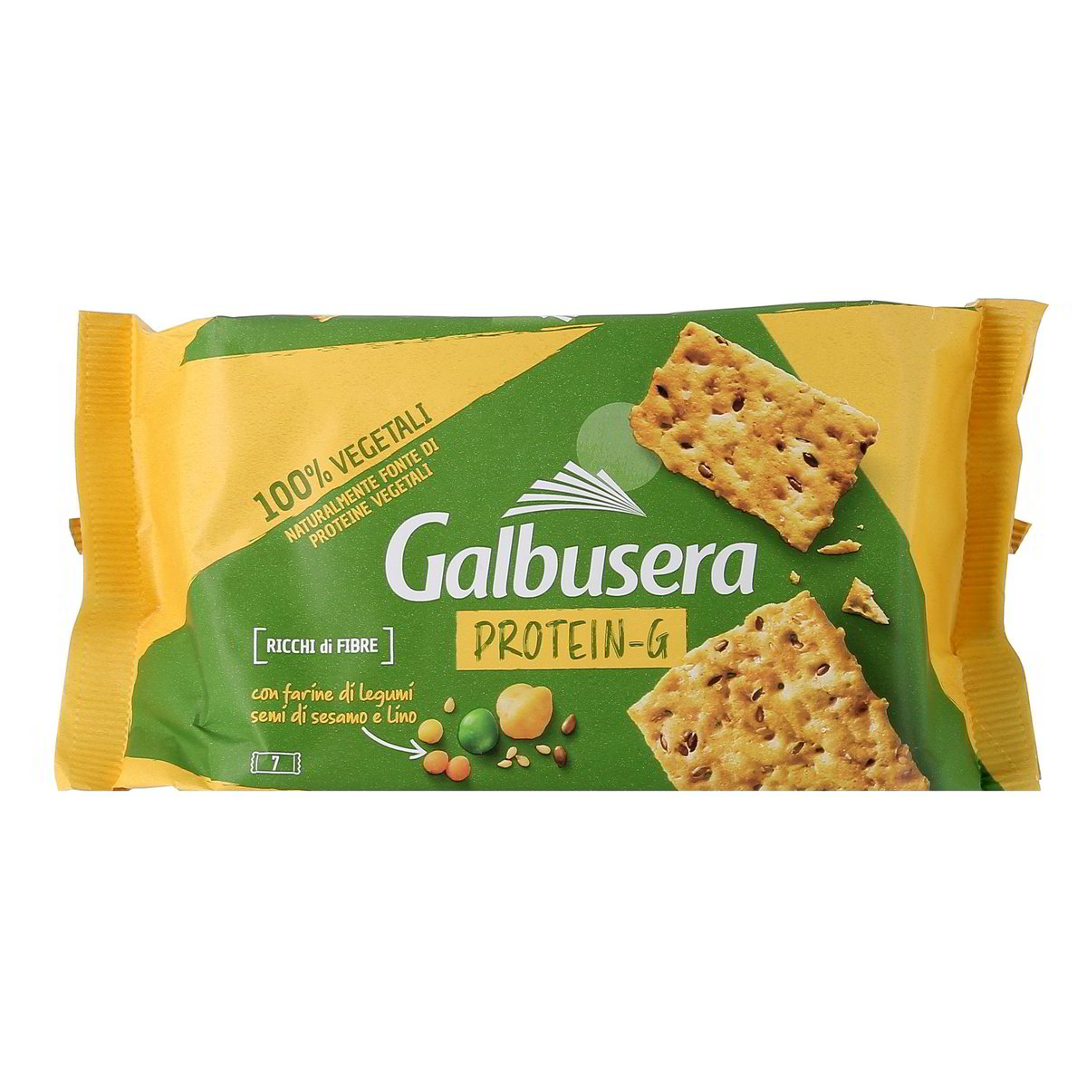 Galbusera CRACKERS PROTEIN -G x7 280 g