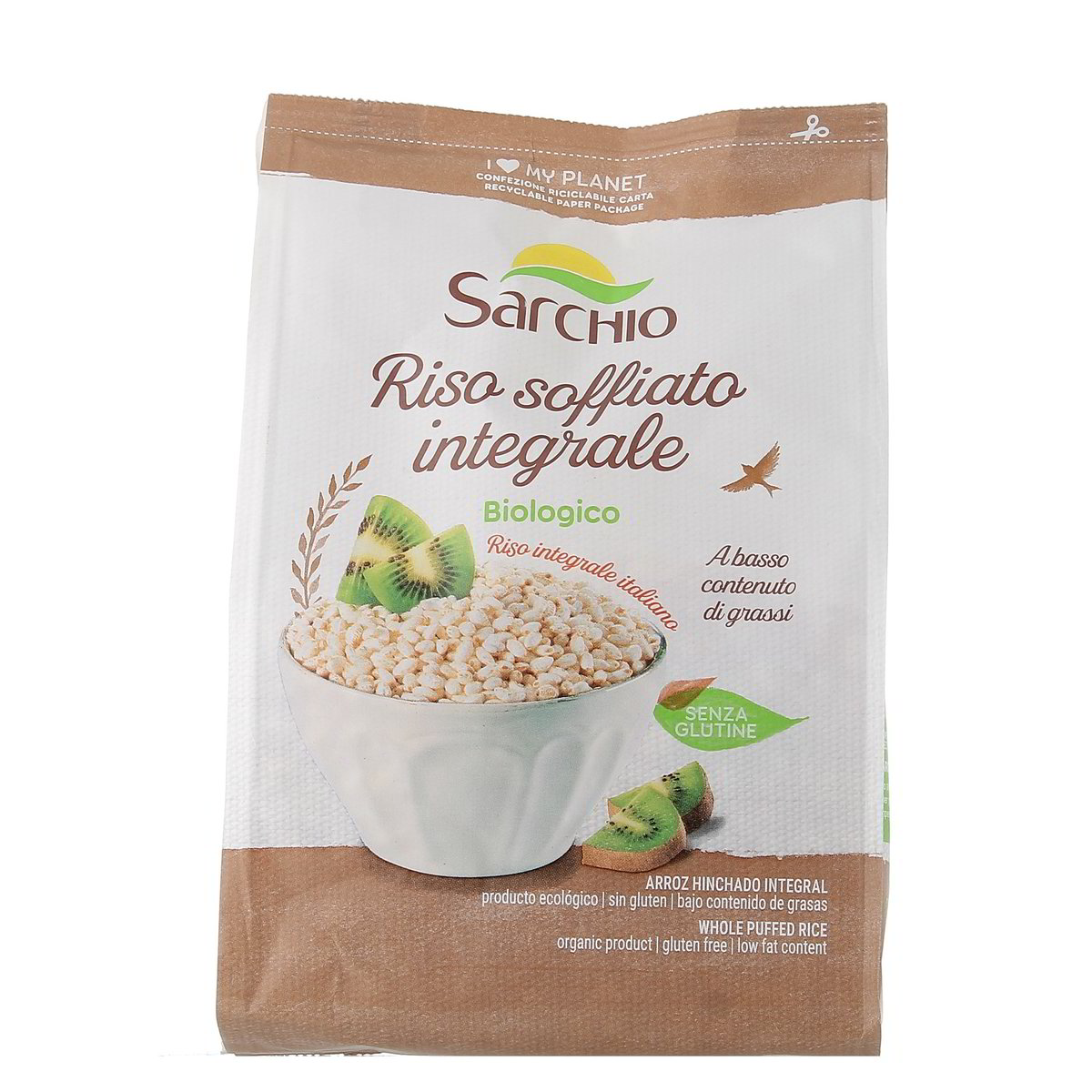 Sarchio Riso Soffiato Integrale Biologico 100 g