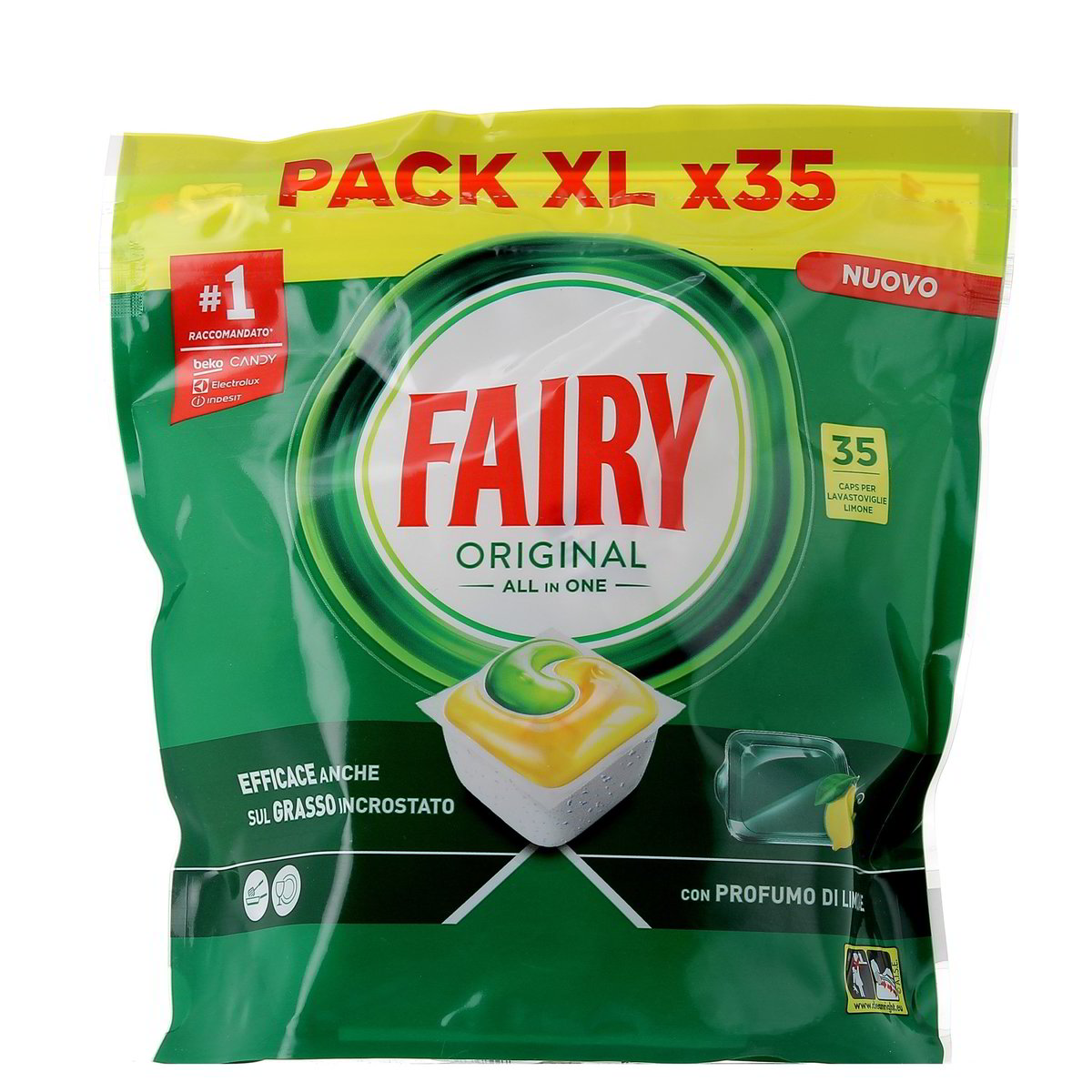 Fairy Caps Original All In One Con Profumo Di Limone 35 pezzi