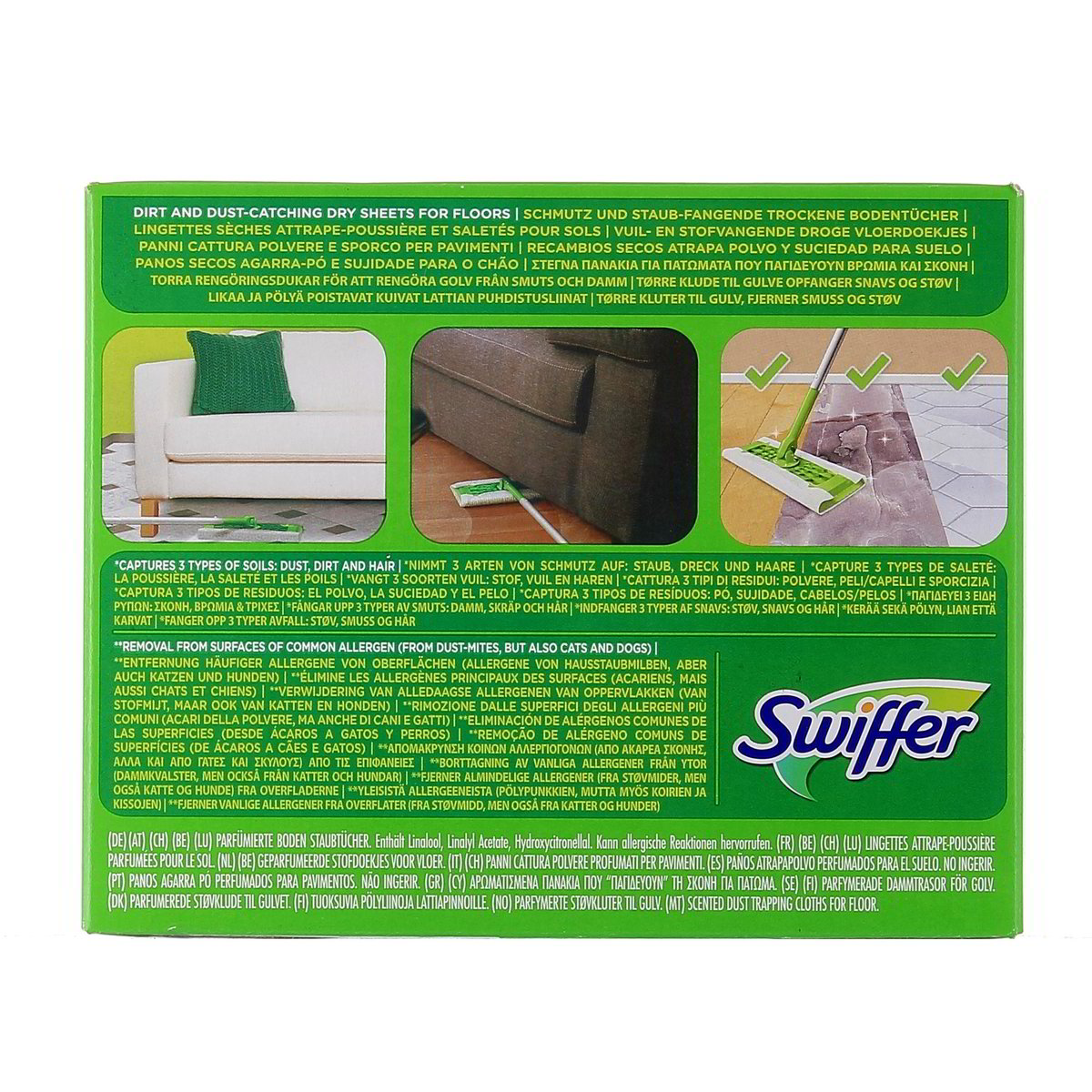 Swiffer Dry Ricariche Panni Catturapolvere 36 pezzi — immagine 3