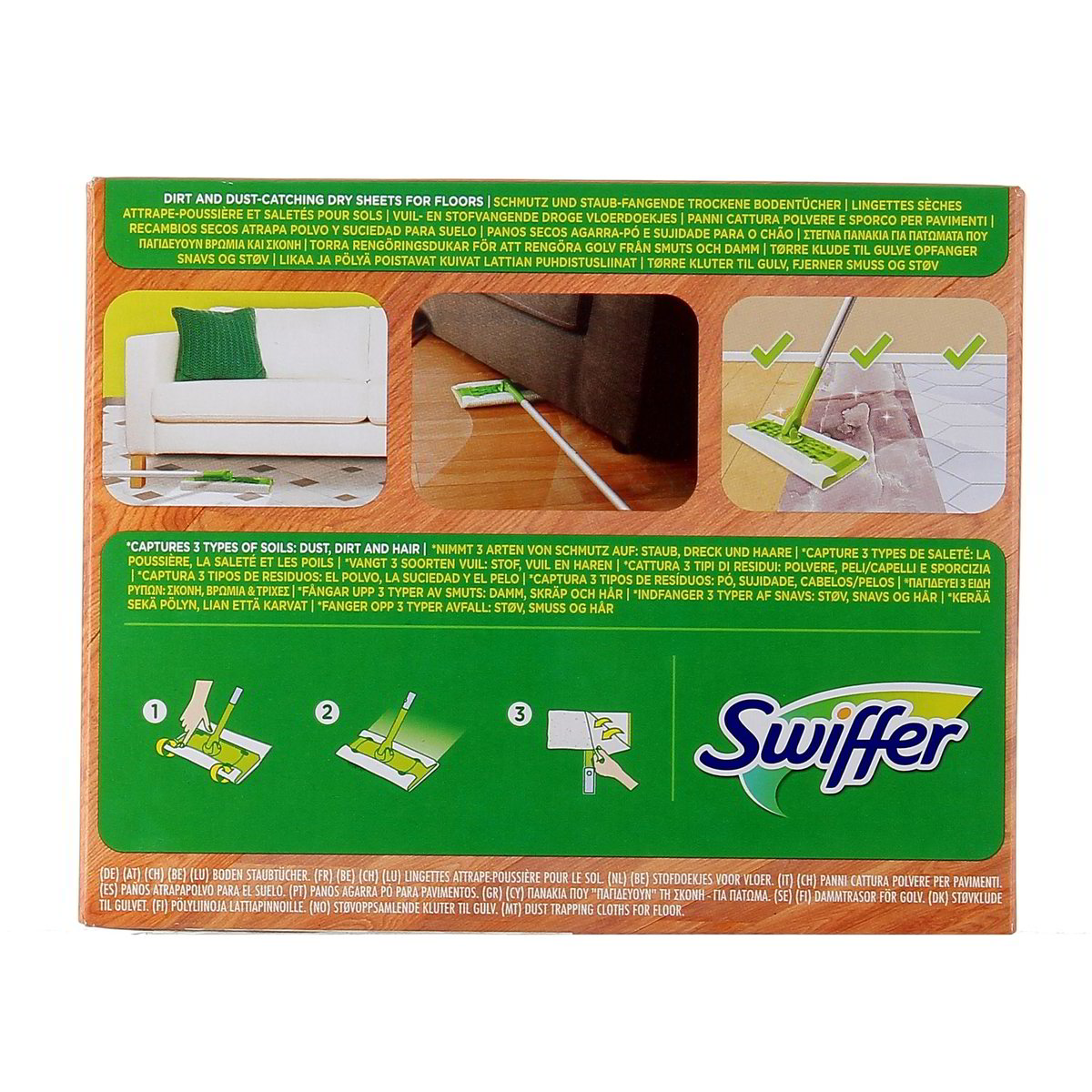 Swiffer Dry Refills Panni Catturapolvere 36 pezzi — immagine 3