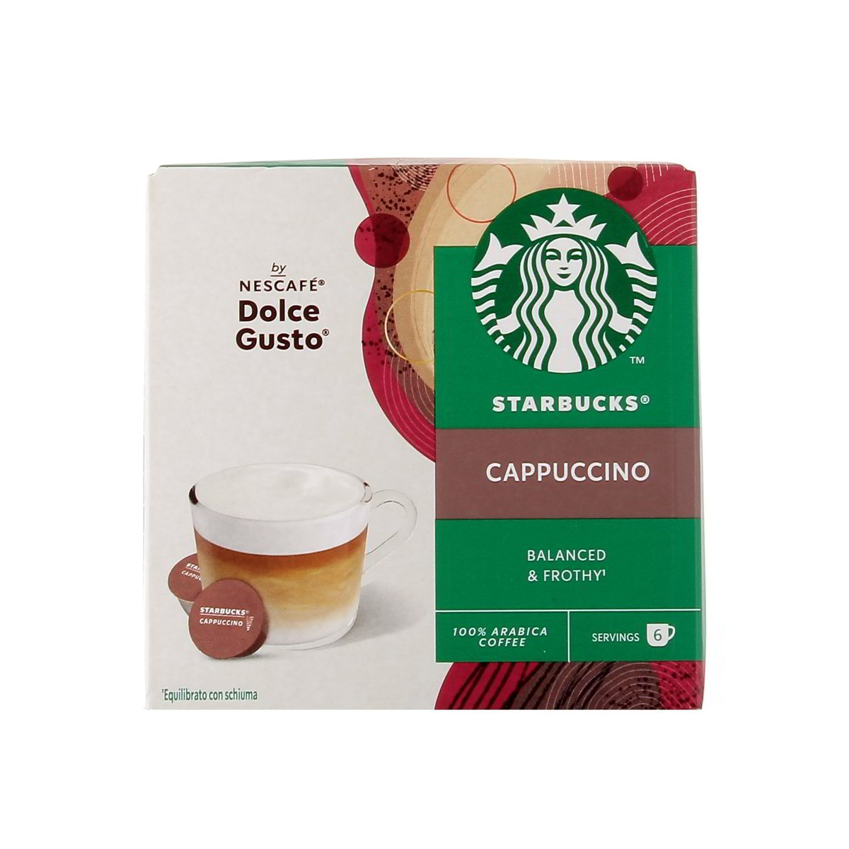 Starbucks Cappuccino By Nescafé Dolce Gusto Capsule Compatibili 12 pezzi