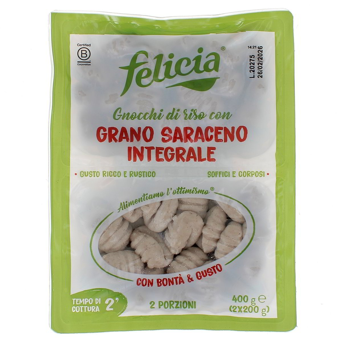 Felicia Gocchi Di Riso Con Grano Saraceno Integrale 400 g