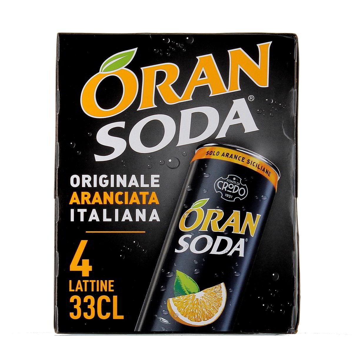 Oransoda Lattina 4x33 cl