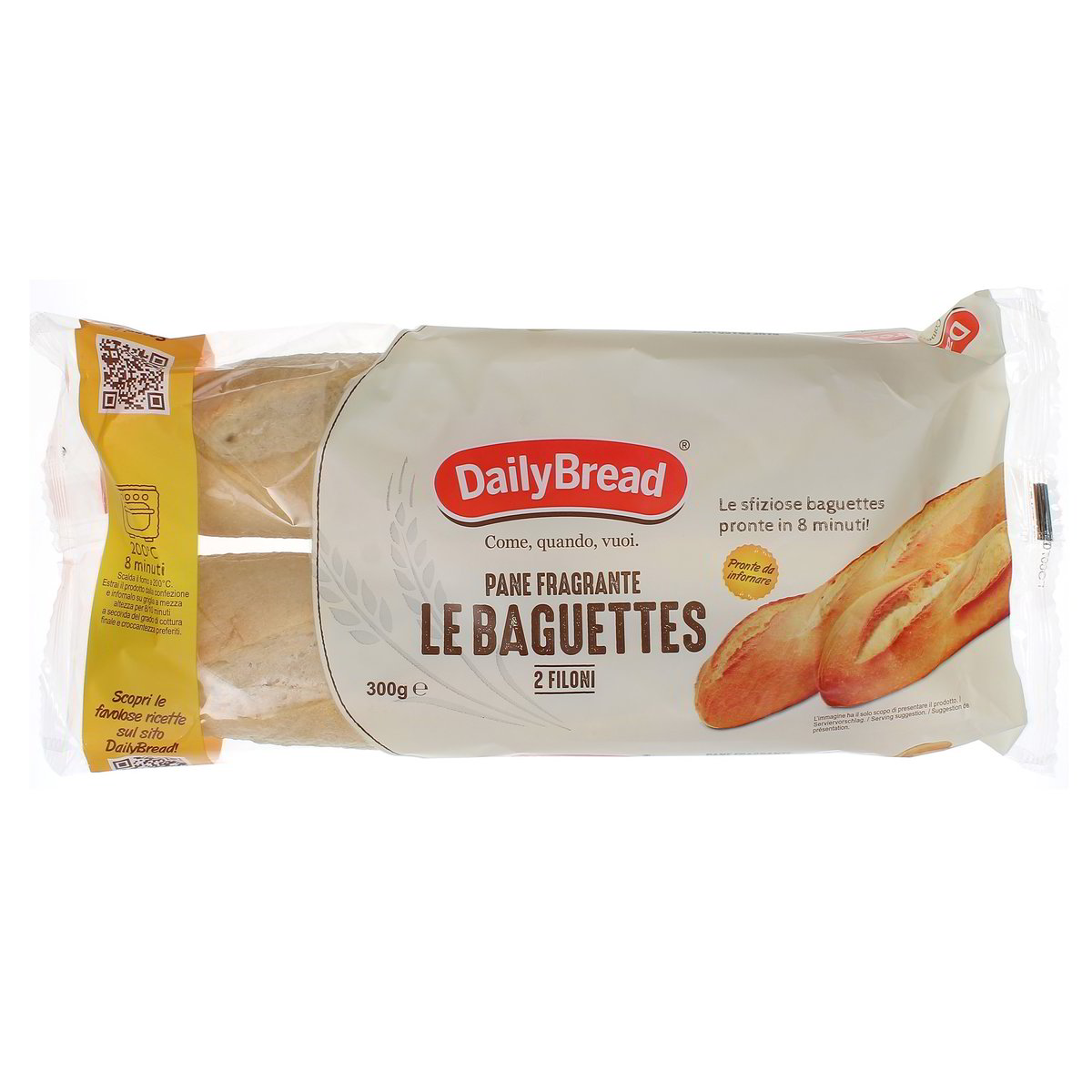 Daily Bread Pane Fragrante Le Baguettes 2 Filoni 300 g