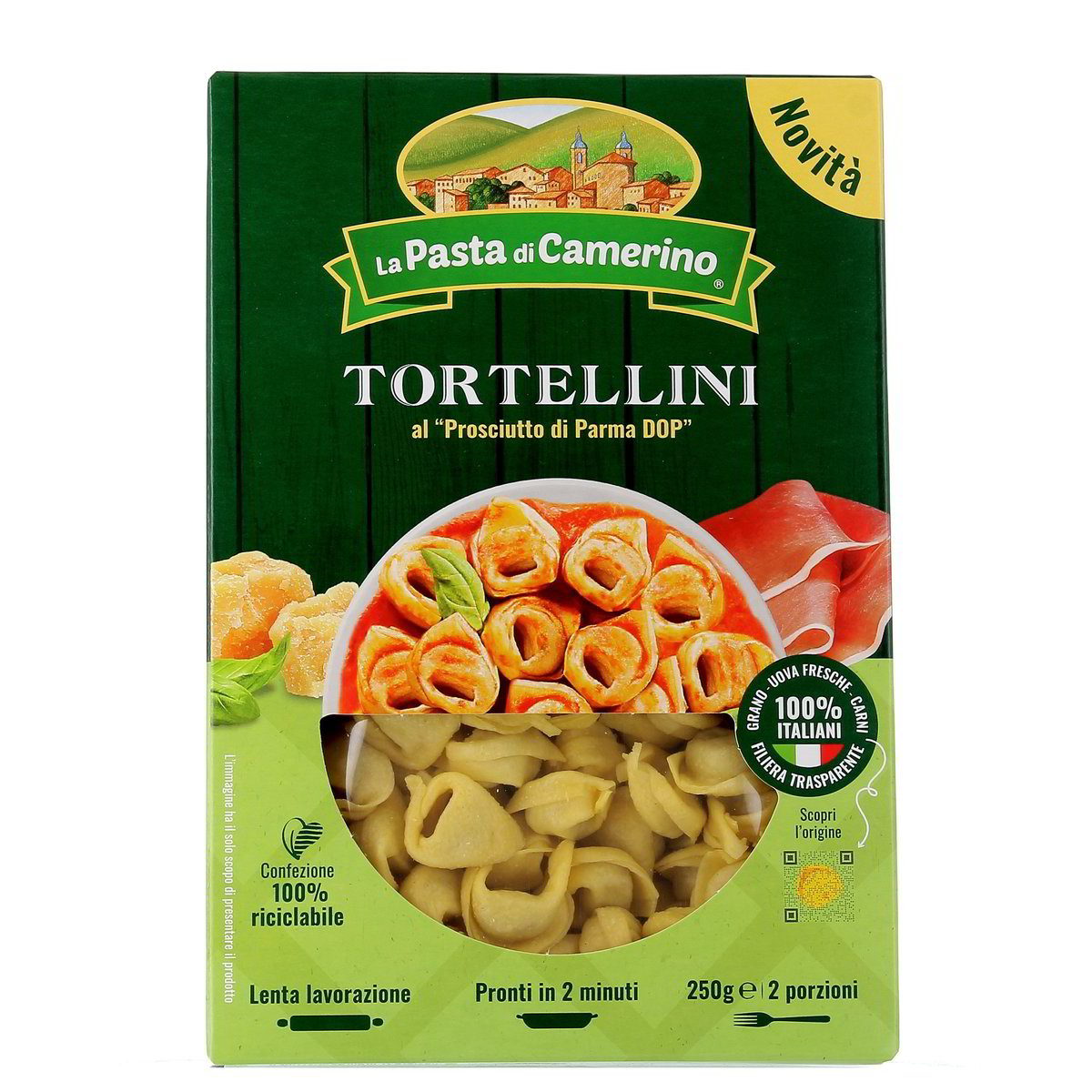 Pasta di Camerino Tortellini Al Prosciutto Di Parma Dop 250 g
