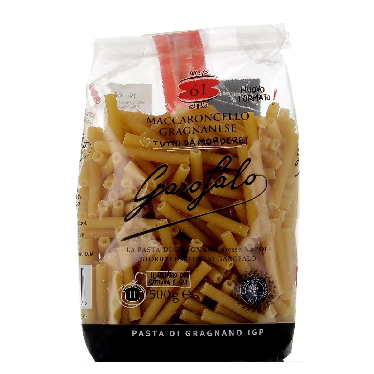 Garofalo Maccaroncello Garganese N.61 Pasta Di Gragnano Igp 500 g