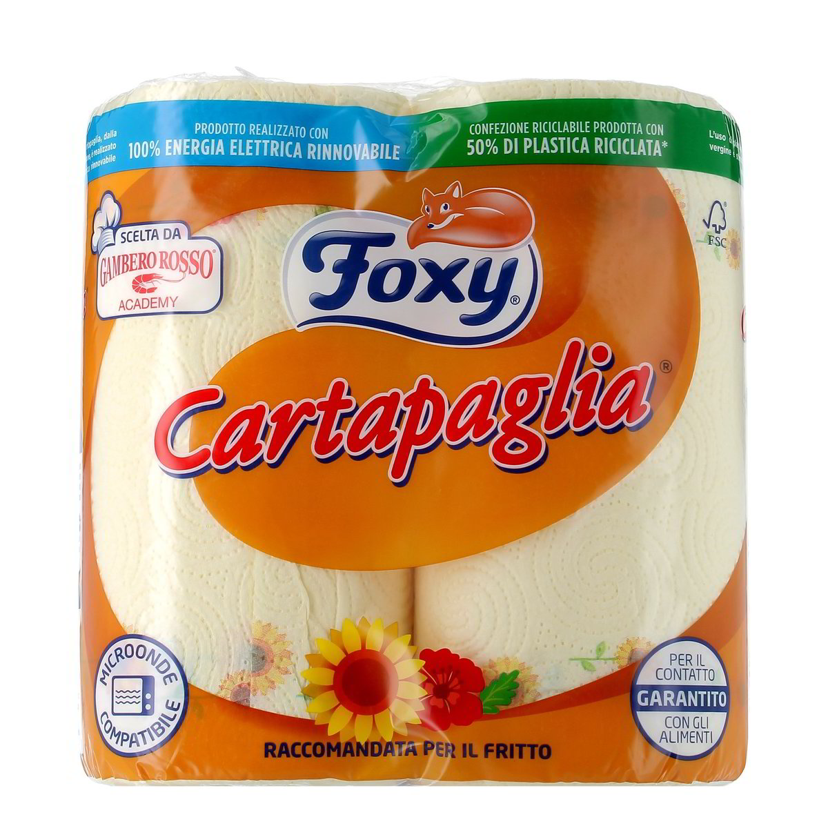 Foxy Cartapaglia Asciugatutto 2 rotoli