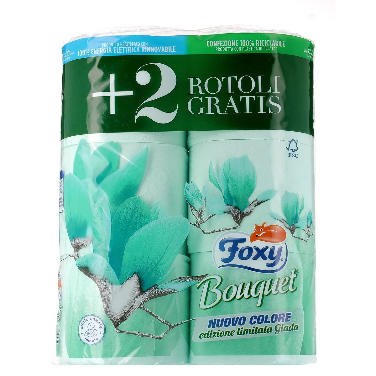 Foxy CARTA IGIENICA BOUQUET MAXI (colorazione assortita) 6 rotoli (colore non selezionabile)