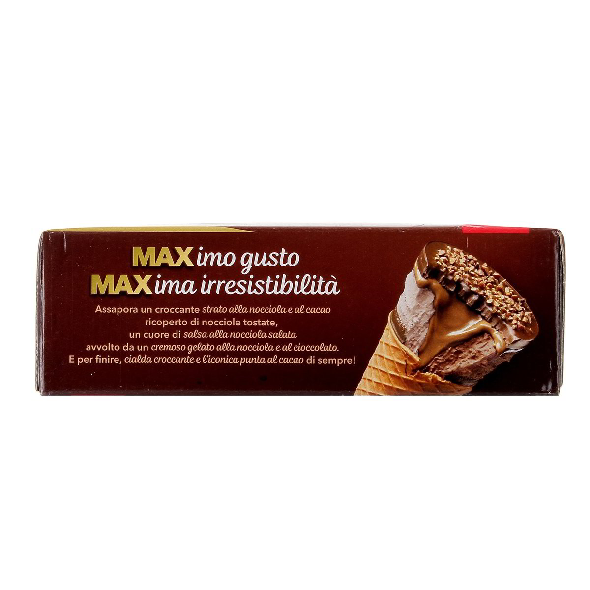 Algida CORNETTO MAX NOCCIOLA & CIOCCOLATO x6 390 g — immagine 3