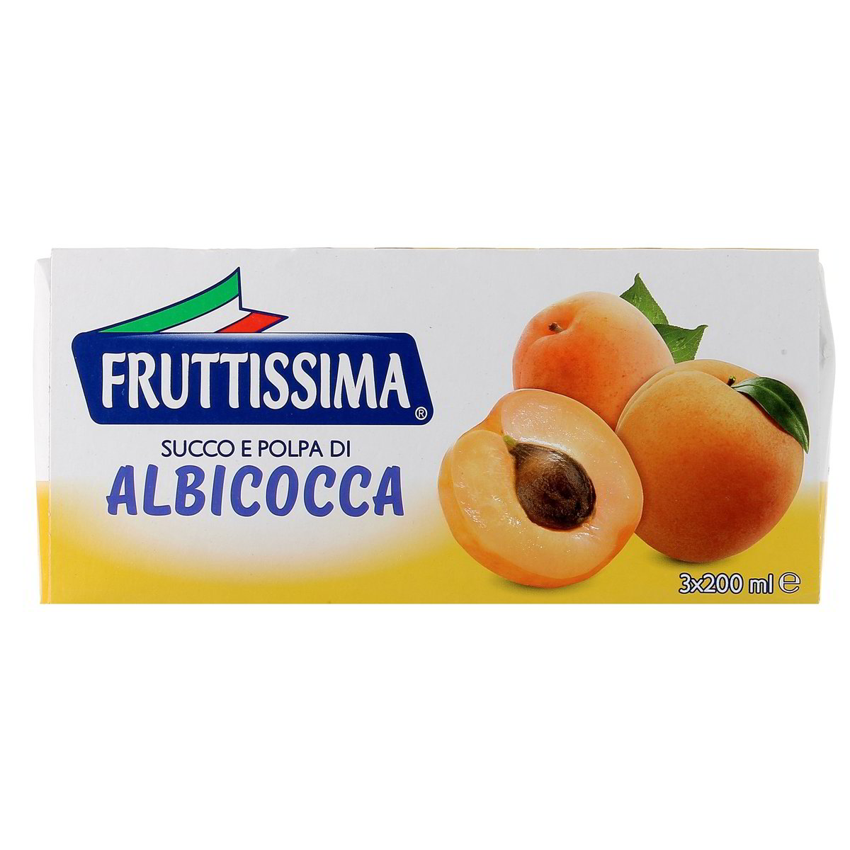 Fruttissima Succo E Polpa Di Albicocca 3x20 cl