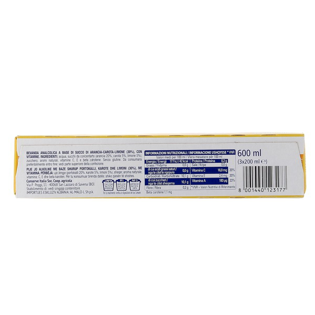 Fruttissima Succo Ace 3x20 cl — immagine 3