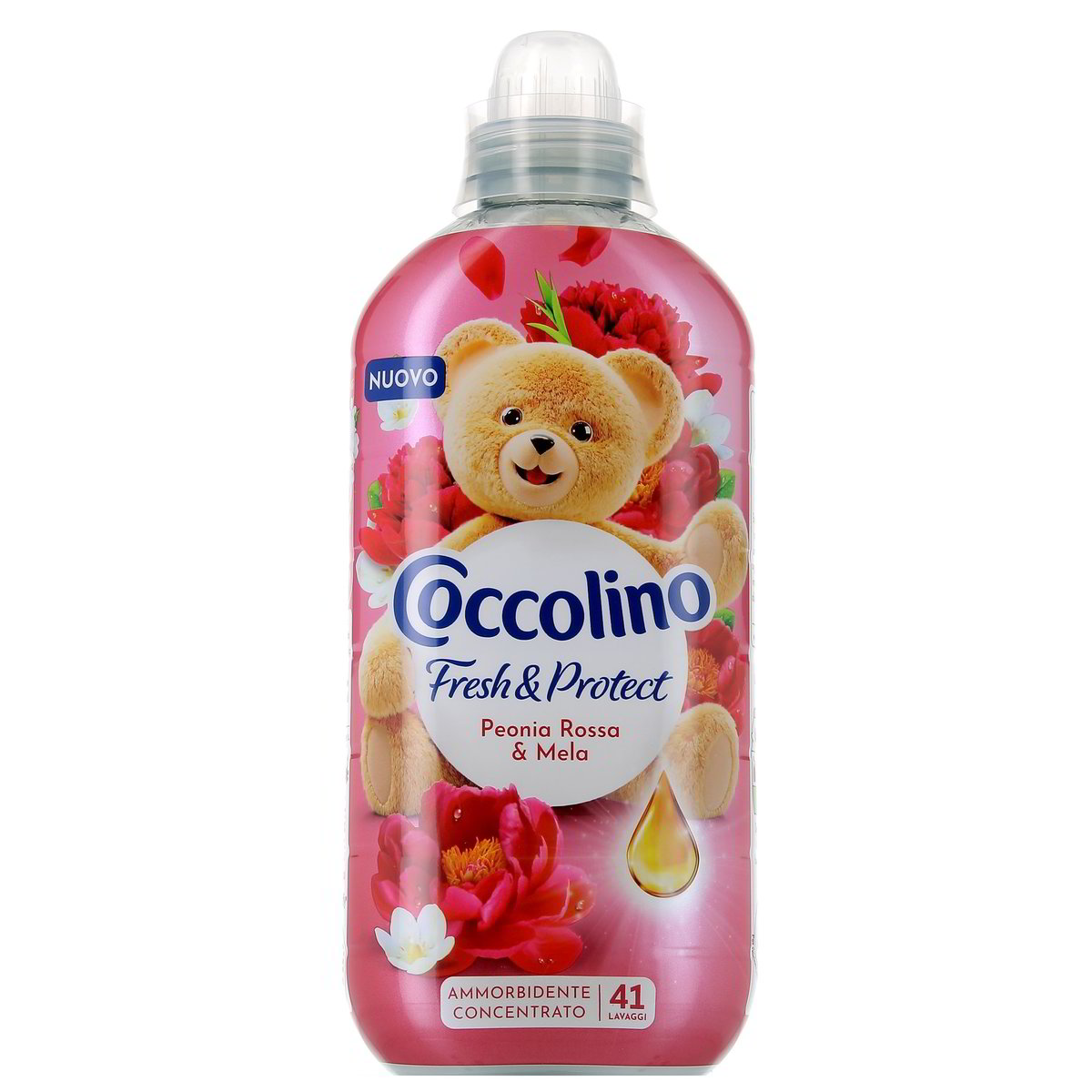 Coccolino Ammorbidente Concentrato Fresh & Protect Peonia Rossa & Mela 41 Lavaggi