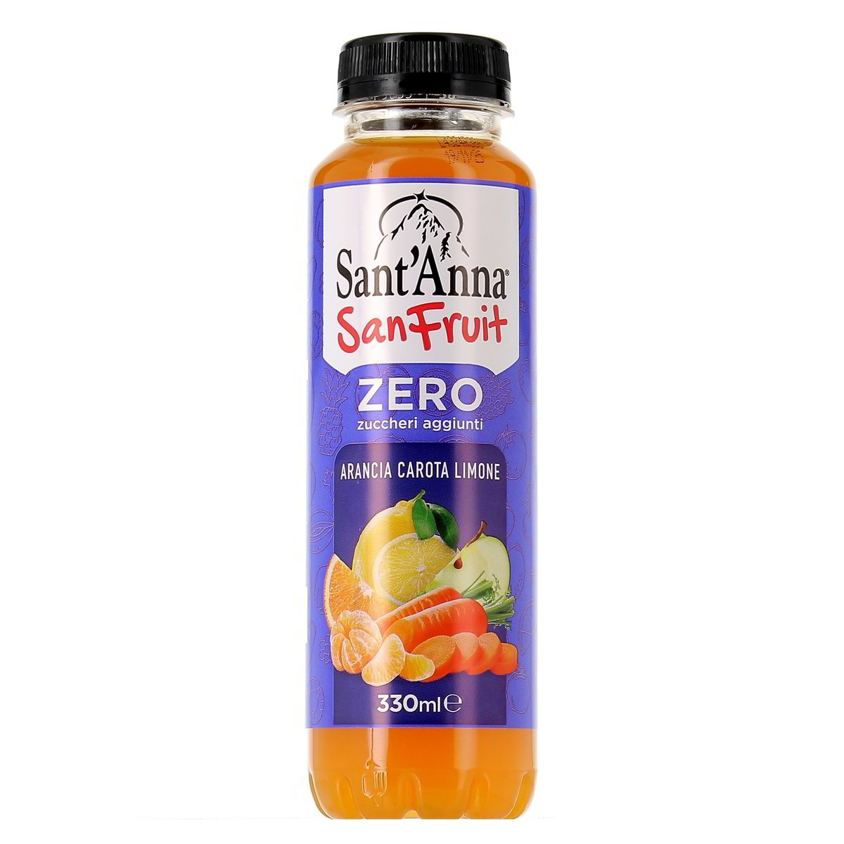 Sant'Anna San Fruit Arancia Carota Limone Zero Zuccheri Aggiunti 330 ml