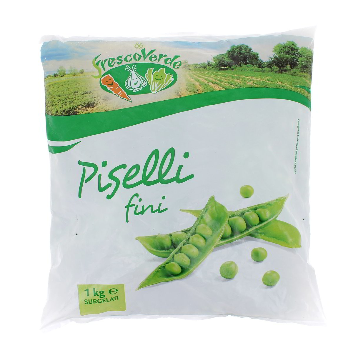 Fresco Verde Piselli Fini 1 kg