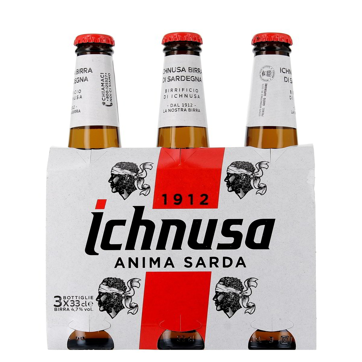 Ichnusa Birra 3x33 cl