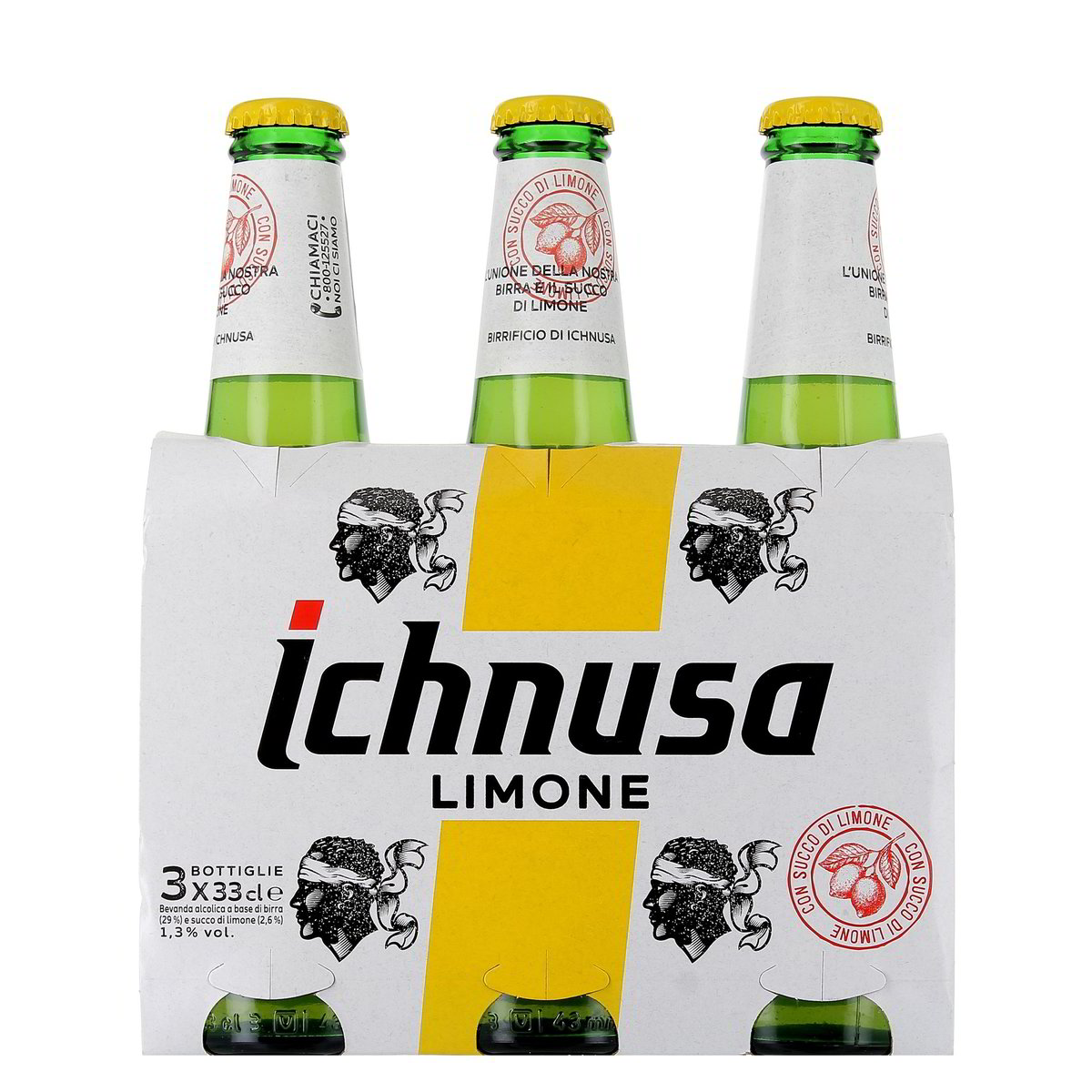 Ichnusa Birra Limone 3x33 cl