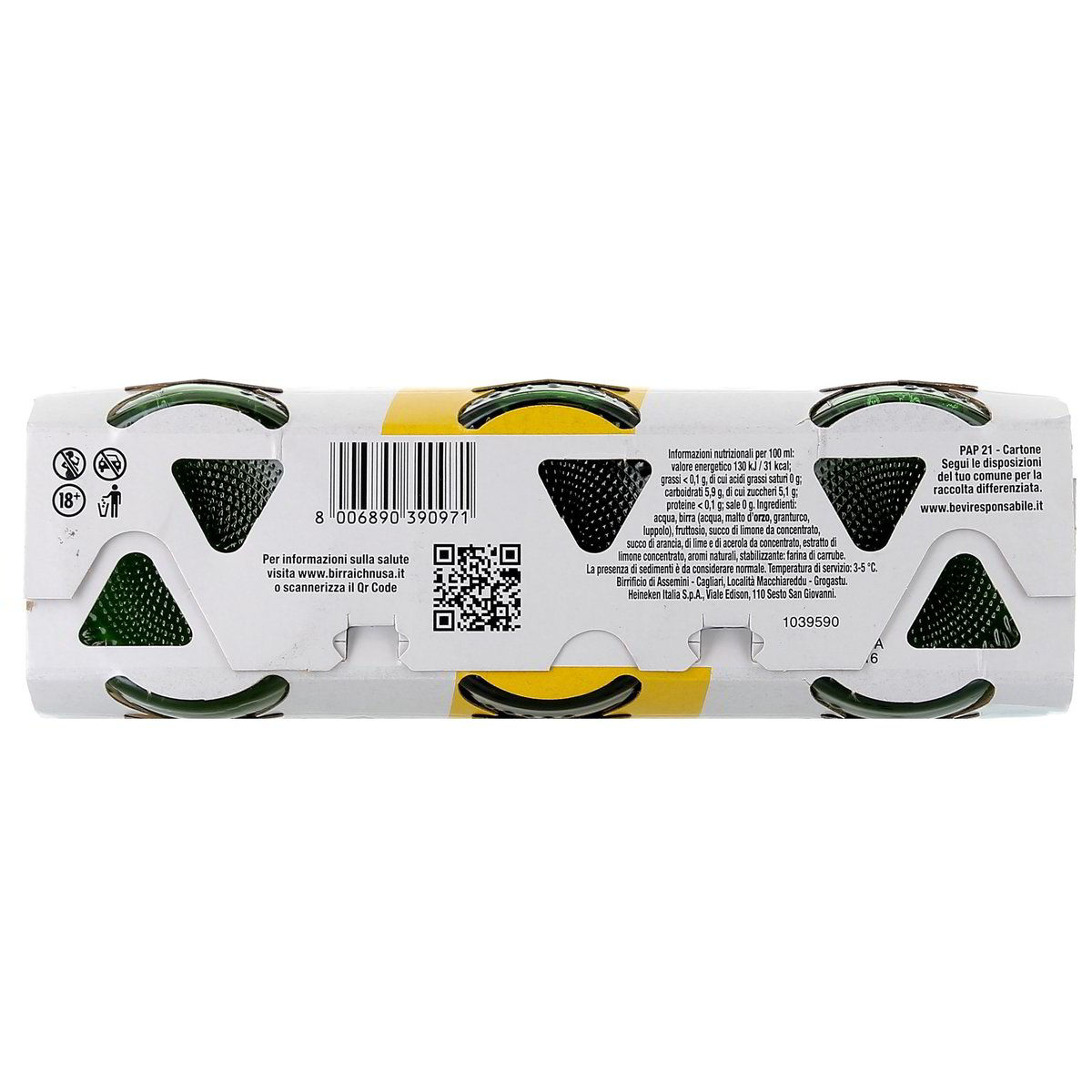 Ichnusa Birra Limone 3x33 cl — immagine 3