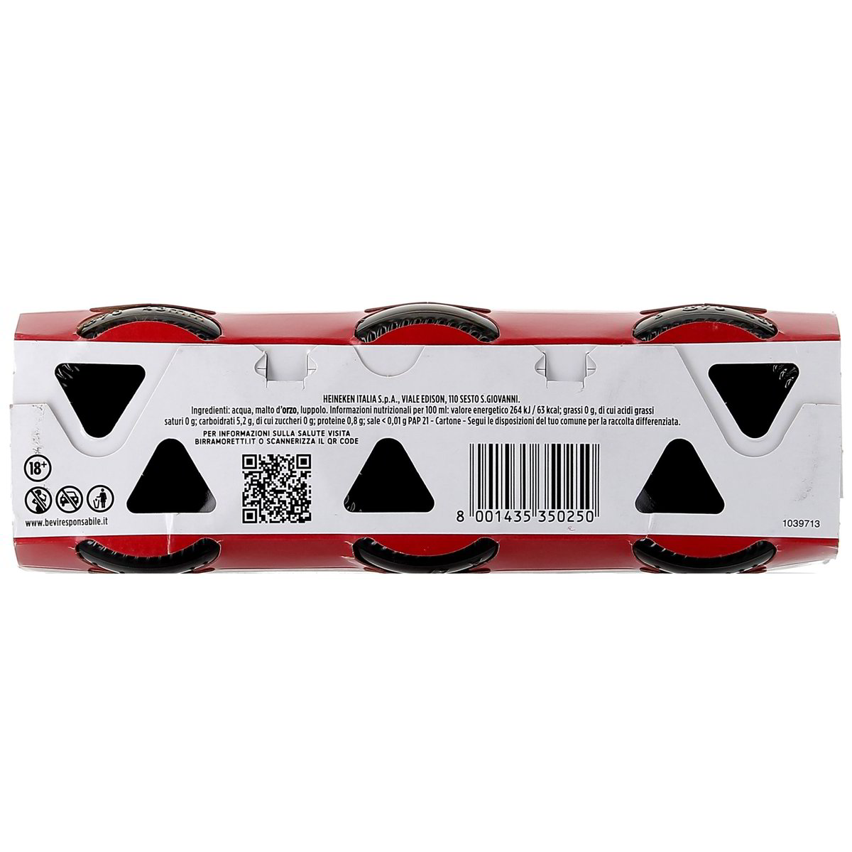 Moretti Birra La Rossa 3x33 cl — immagine 3