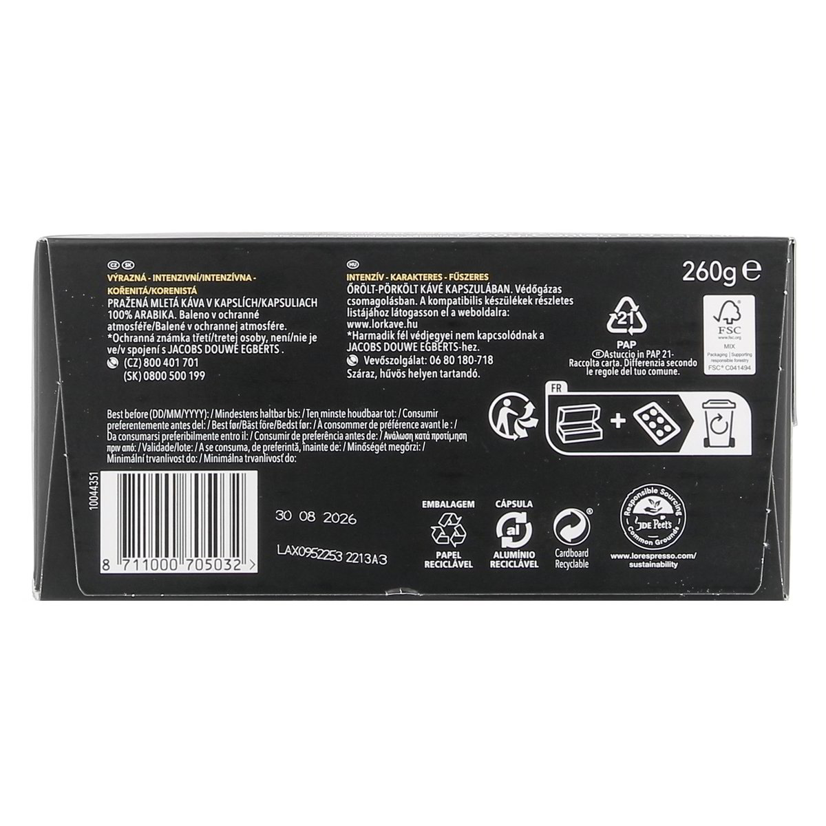 L'Or Espresso Capsule Forsa Intensity 9 50 pezzi — immagine 3