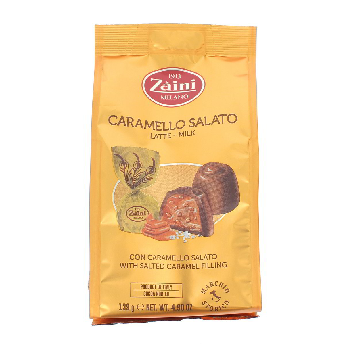 Zaini Praline Di Cioccolato Al Latte Con Caramello Salato 139 g