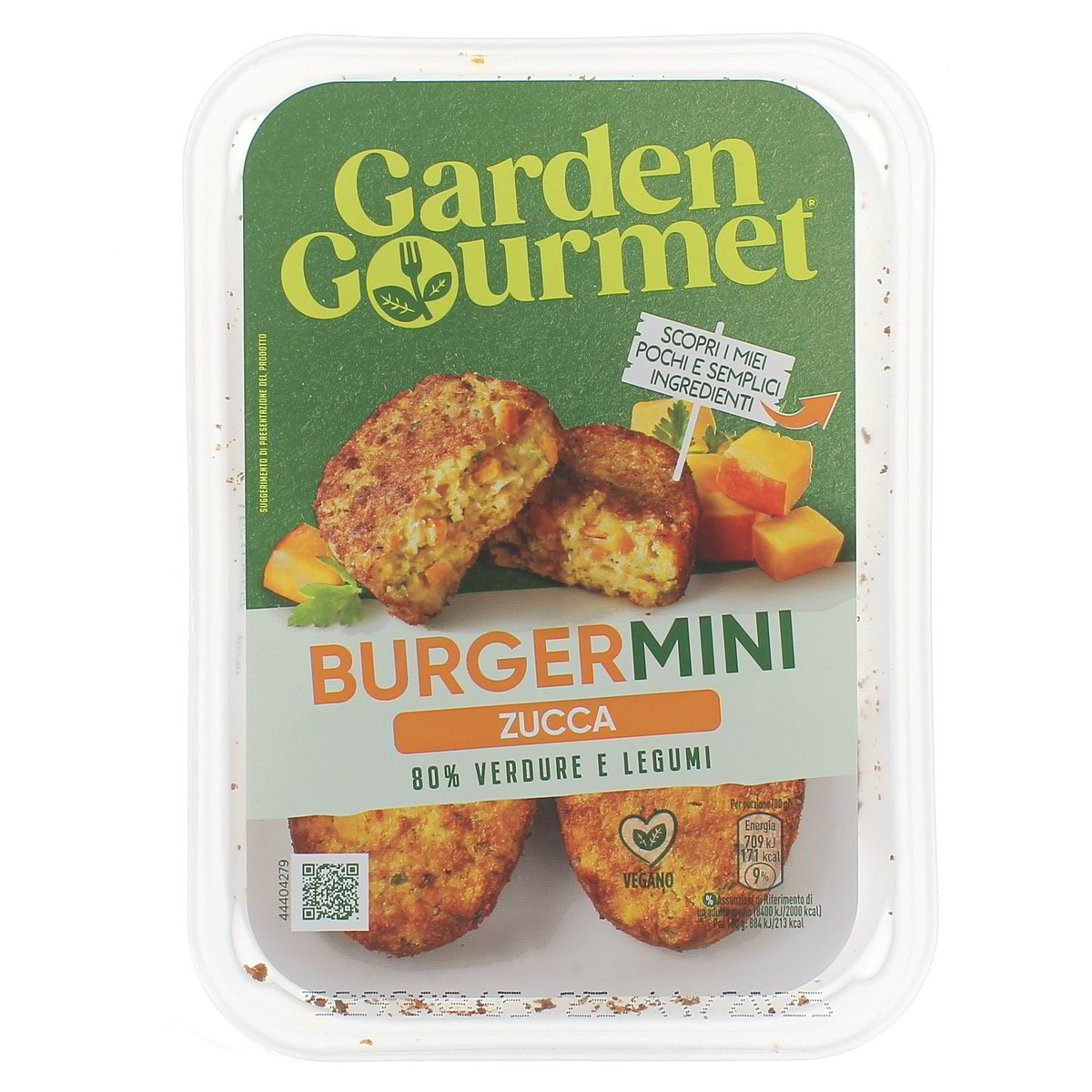 Garden Gourmet Mini Burger Zucca 160 g