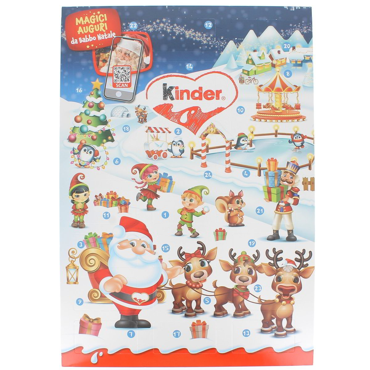 Kinder Calendario Dell'avvento 141 g